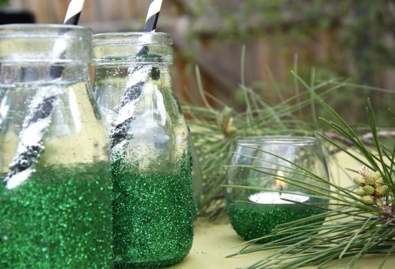 DIY Glitter Jars