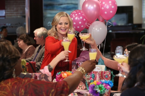 PARKS AND RECREATION -- "Galentine's Day" Episode 617 -- Pictured: -- (Photo by: Danny Feld/NBC)